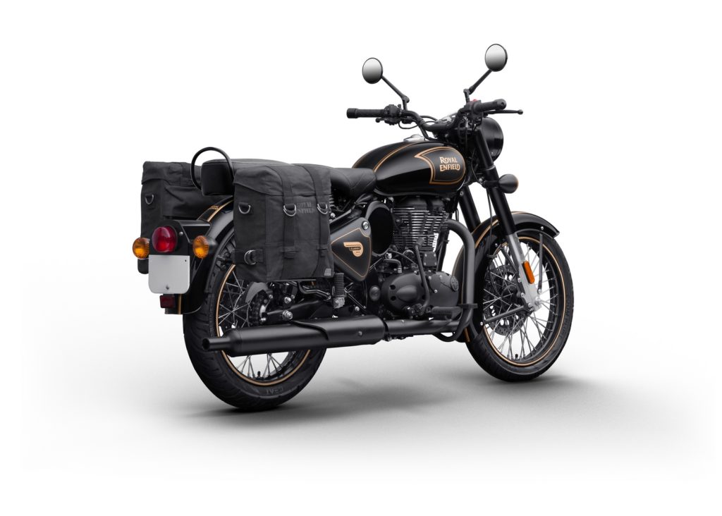 Classic Tribute Black Royal Enfield Moto da collezione