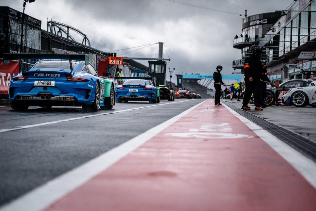 24 ore del Nürburgring Falken Porsche 911 GT3 R pneumatici gomme