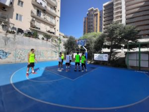 Ecopneus basket gomma riciclata PFU Pneumatici Fuori Uso