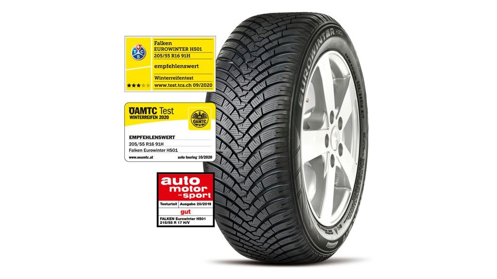 Il Falken Eurowinter HS01 consigliato dai test pneumatici invernali ADAC TCS gomme inverno recensioni