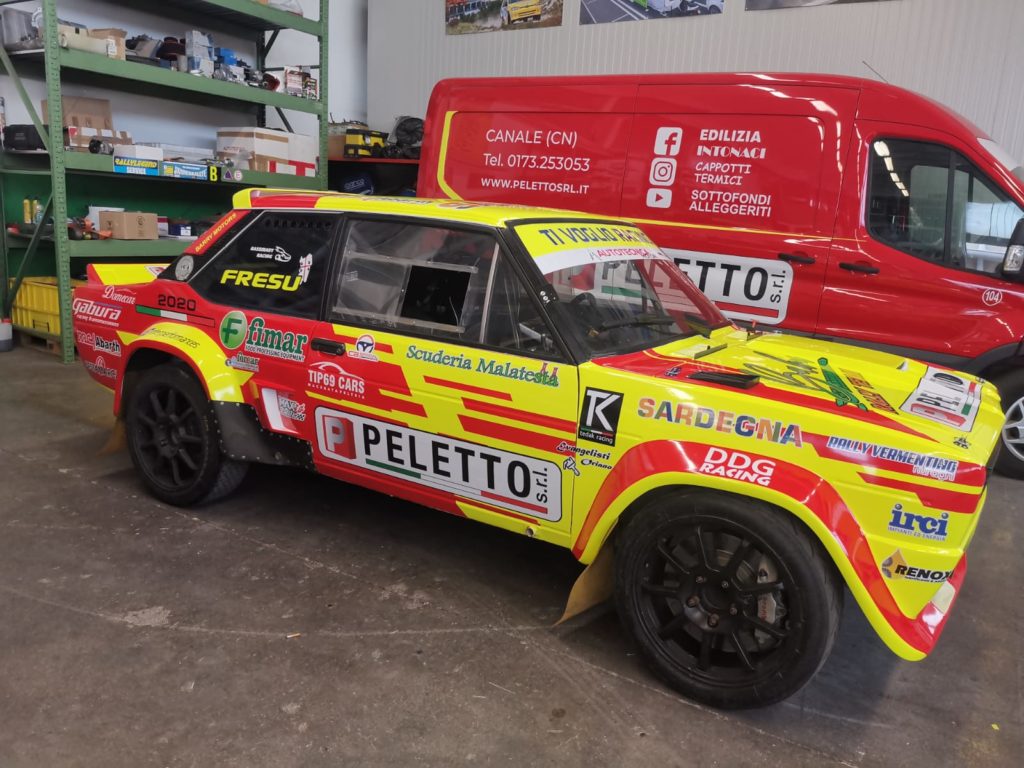 Paolo Diana Rallylegend 2020 Fiat 131 Peletto Racing Team