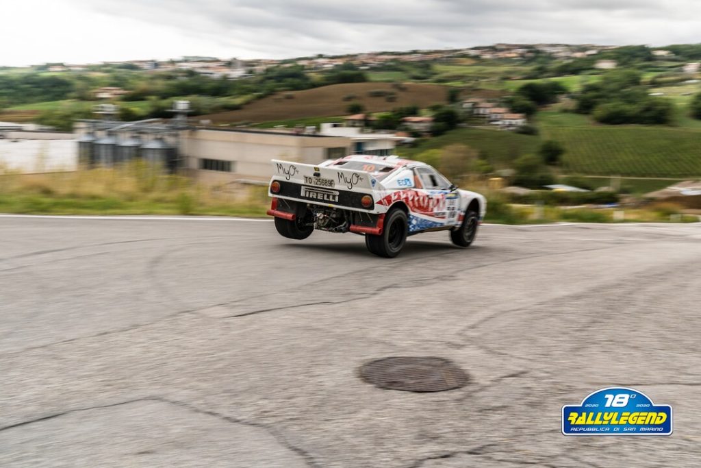 Rallylegend 2020 grande spettacolo Jean Todt Michele Mouton