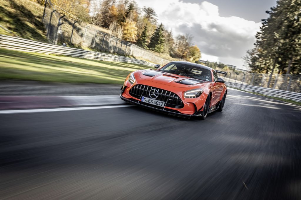 Mercedes-AMG GT Black Series è la vettura di serie più veloce sul Nürburgring Nordschleife