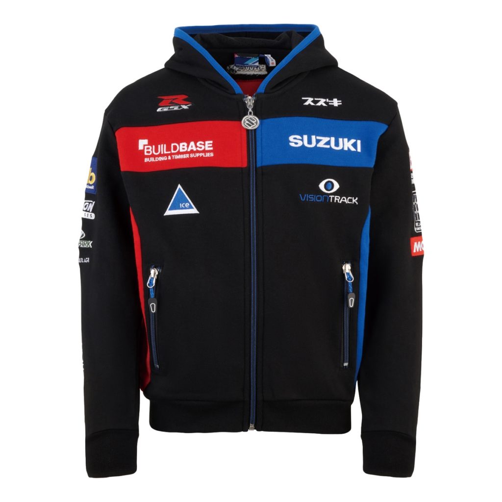 Suzuki presenta la nuova collezione di abbigliamento MotoGP che si ispira al 100° anniversario