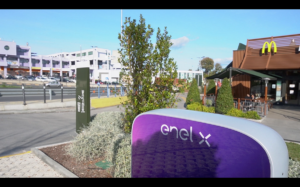 McDonald’s Italia Enel X 200 punti di ricarica per auto elettriche stazioni