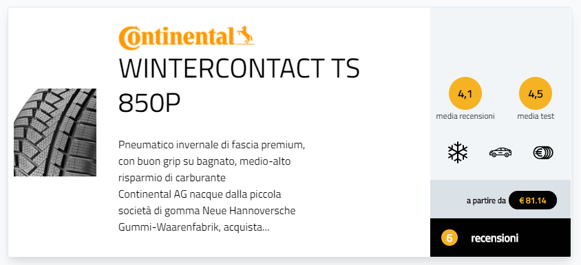 ID.3 Volkswagen Continental EcoContact 6 TS 850 P gomme pneumatici