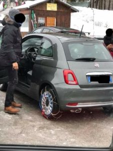 neve Nevica pneumatici invernali come montare le catene gomme