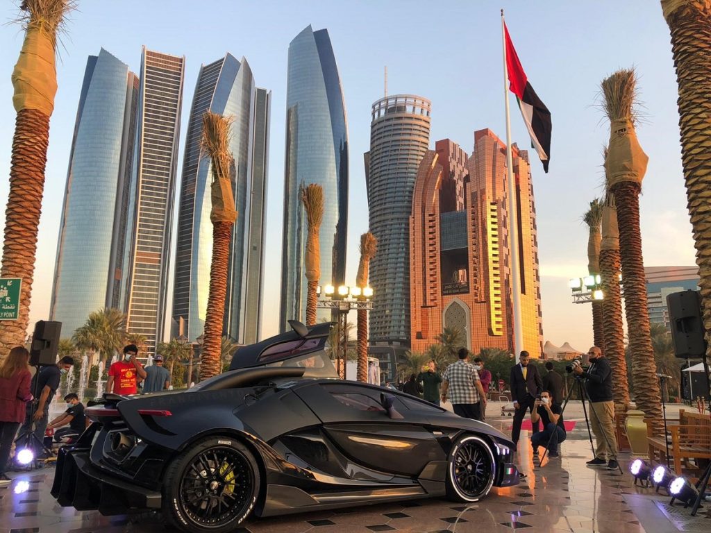 Frangivento Automobili fv hypercar Asfané Charlotte Paolo Mancini, Giorgio Pirolo emirati arabi missione torino Moncalieri