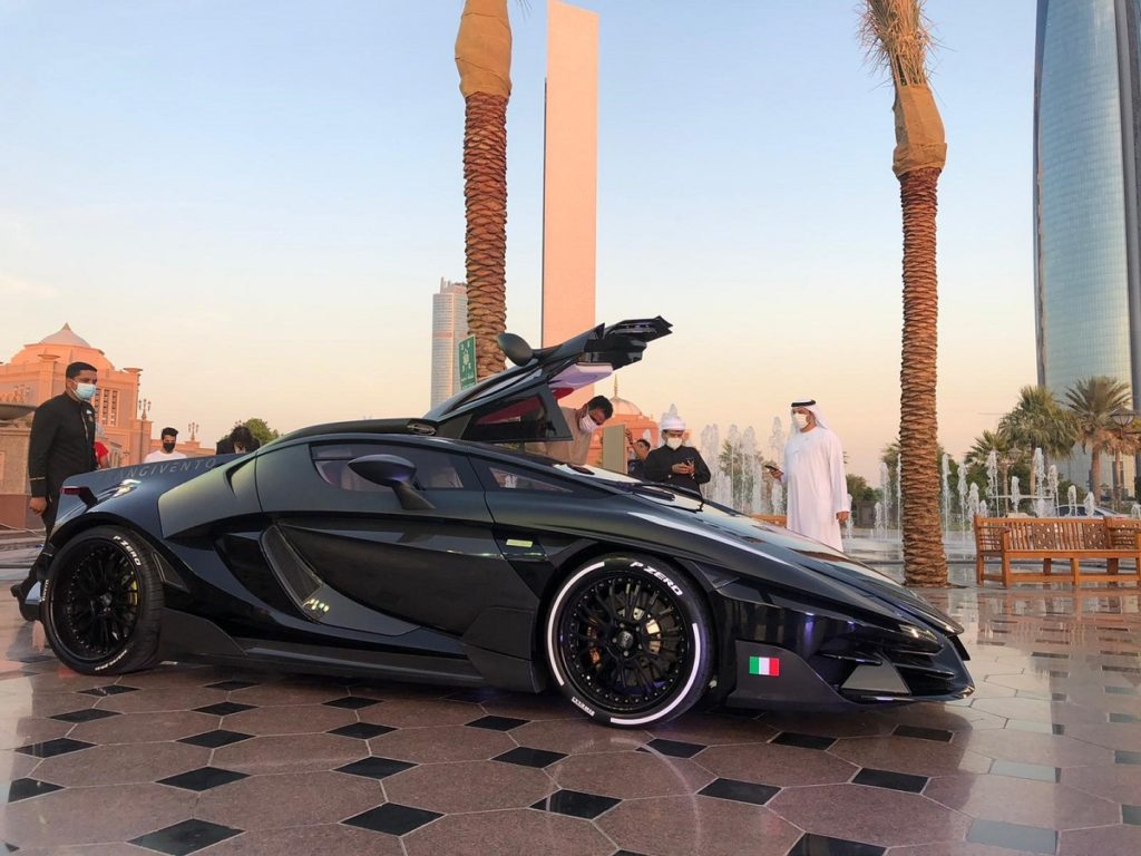 Frangivento Automobili fv hypercar Asfané Charlotte Paolo Mancini, Giorgio Pirolo emirati arabi missione torino Moncalieri