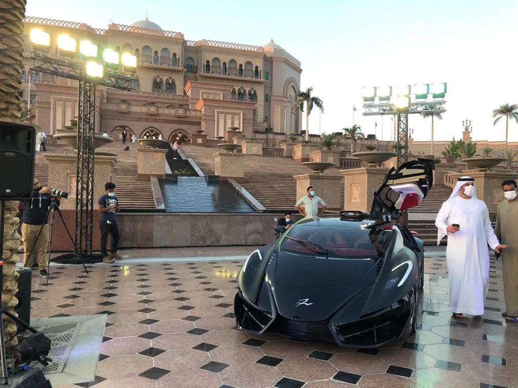 Frangivento Automobili fv hypercar Asfané Charlotte Paolo Mancini, Giorgio Pirolo emirati arabi missione torino Moncalieri