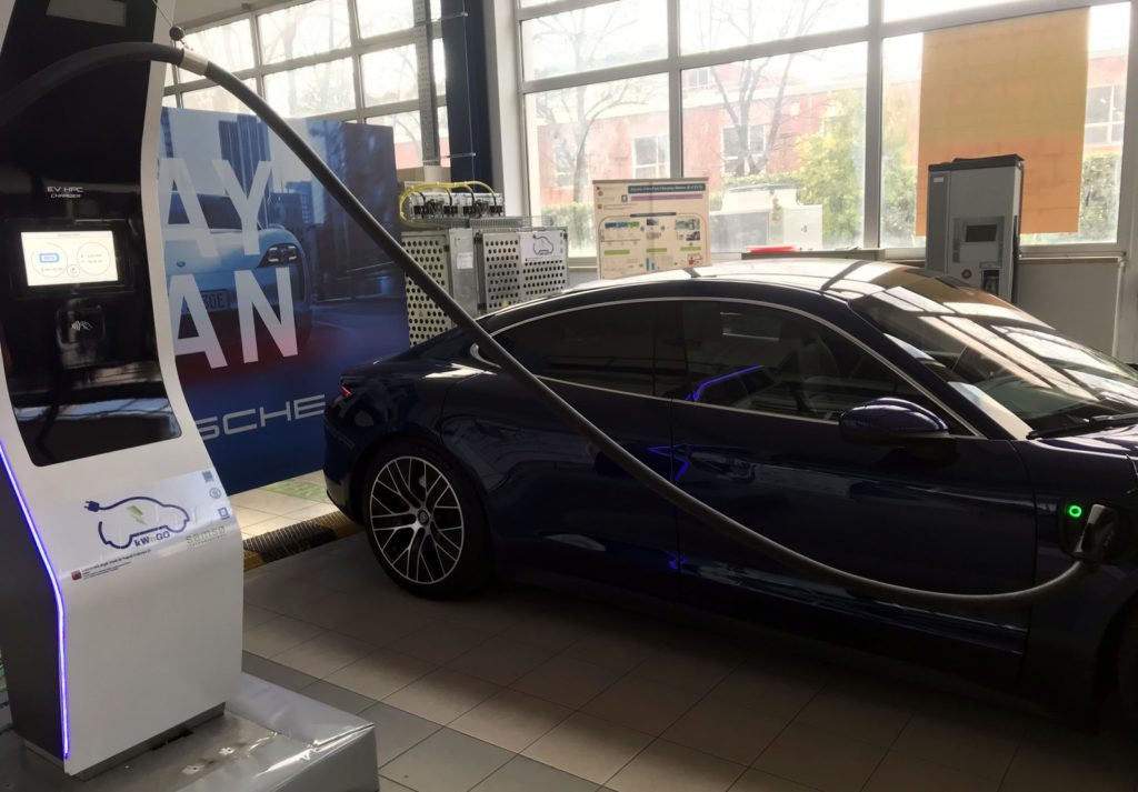 kWngo, la stazione di ricarica ultrafast alimentata da energia solare