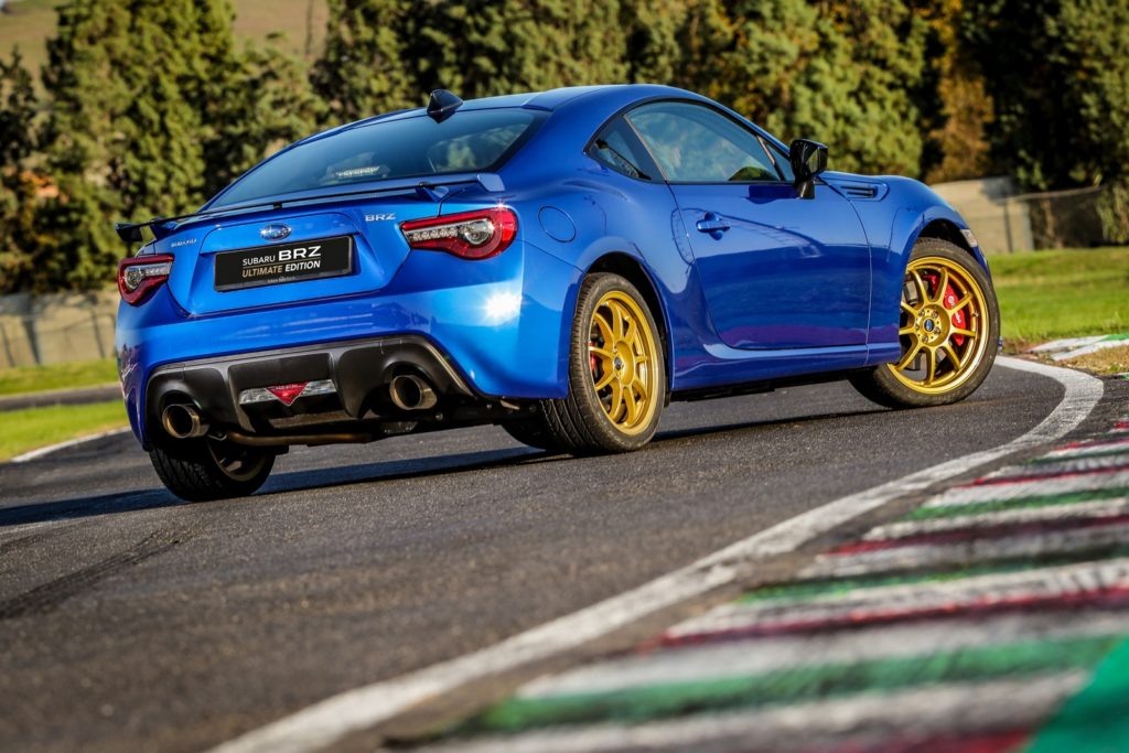 BRZ Ultimate Edition cerchi OZ Alleggerita gomme Pirelli Pzero Nero GT