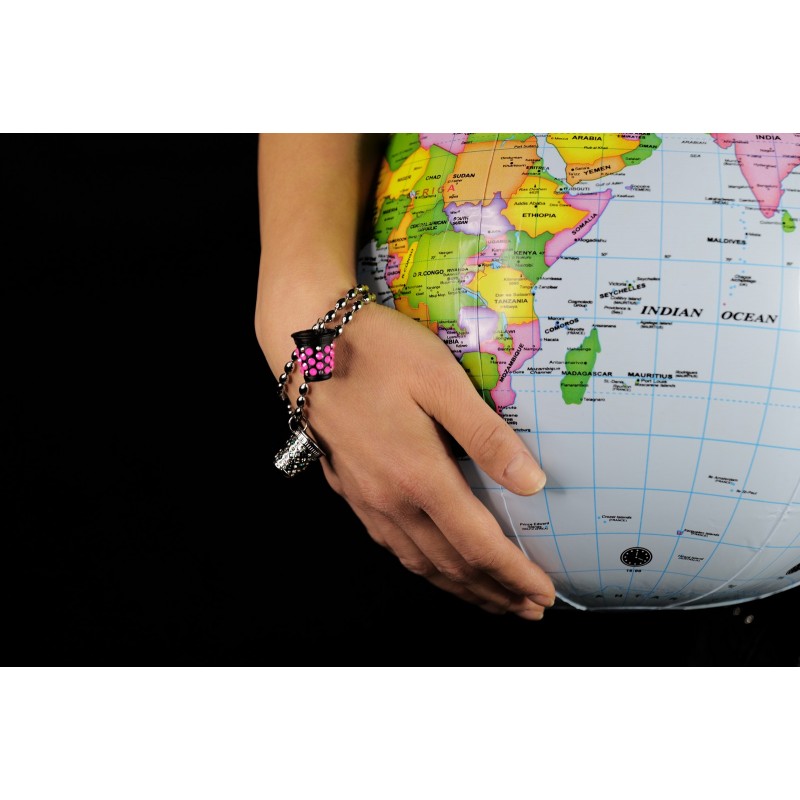 gioielli gomma keep out ditali neri swarosky pneumatici Idee regalo per lei donna gioiello con gomma ricavata da pfu riciclati