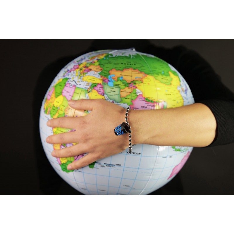 gioielli gomma keep out ditali neri swarosky pneumatici Idee regalo per lei donna gioiello con gomma ricavata da pfu riciclati