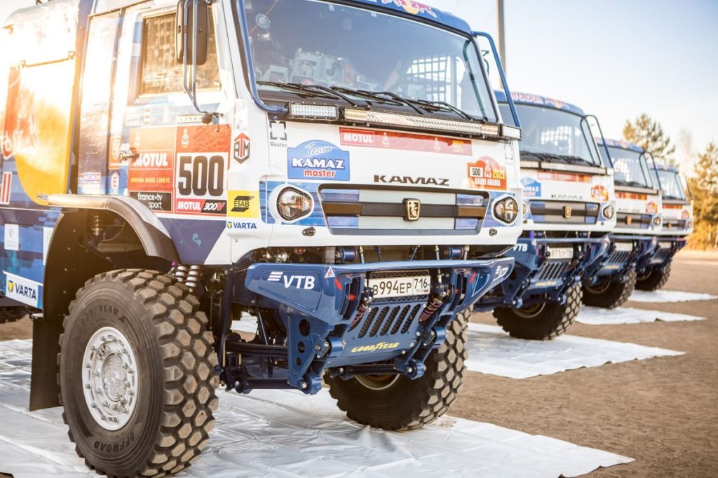 KAMAZ-Master e Goodyear pronti ad affrontare la prossima Rally Dakar pneumatici gomme date foto gennaio 2021 equipaggiamento kamaz