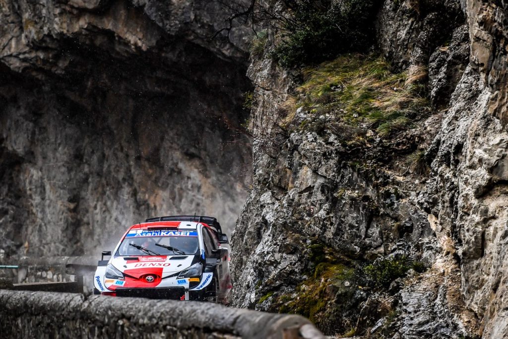 Sébastien Ogier Toyota Yaris Rallye Monte Carlo Pirelli sottozero wrc