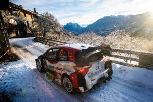 Sébastien Ogier Toyota Yaris Rallye Monte Carlo Pirelli sottozero wrc
