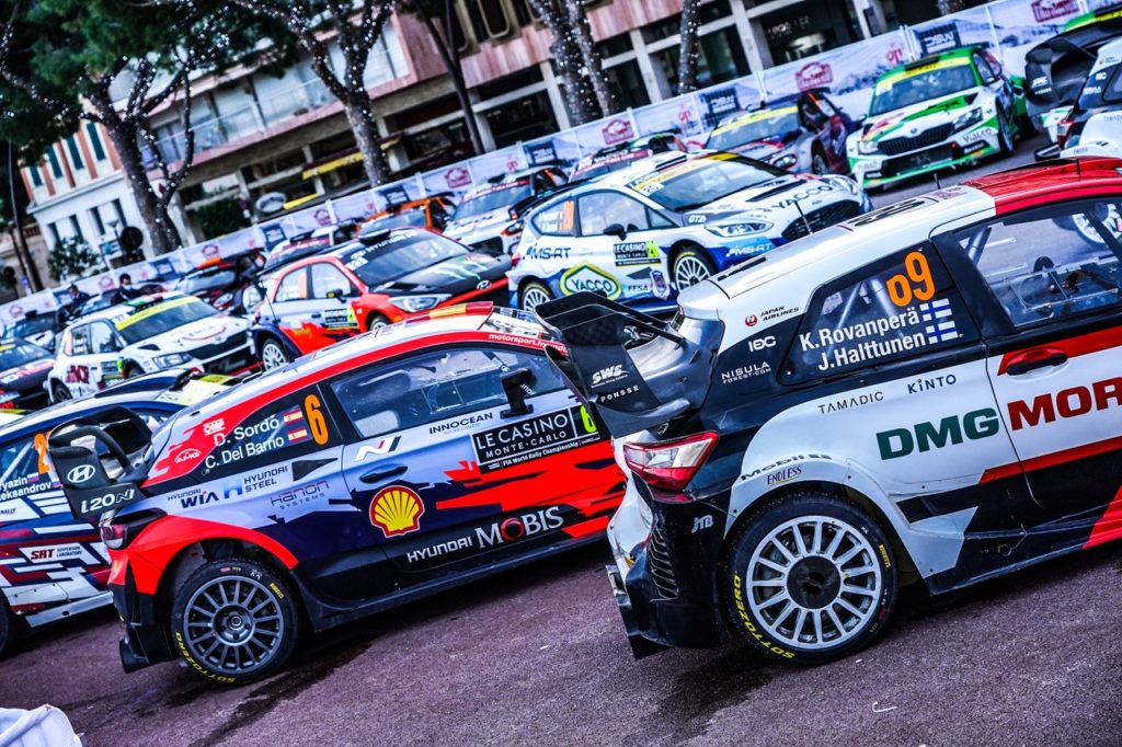 Sébastien Ogier Toyota Yaris Rallye Monte Carlo Pirelli sottozero wrc