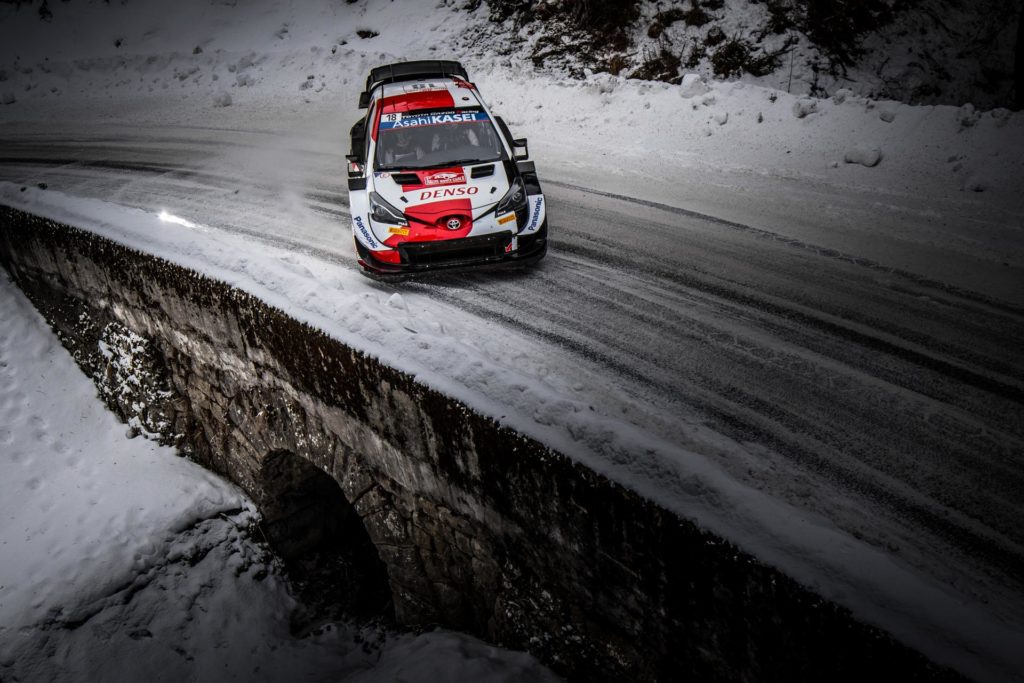Sébastien Ogier Toyota Yaris Rallye Monte Carlo Pirelli sottozero wrc