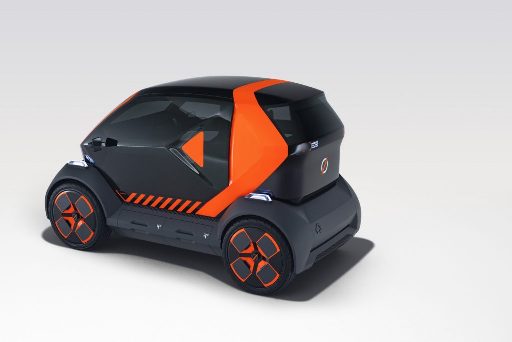 Mobilize EZ-1 Prototype Renault veicolo mobilità urbana condivisa