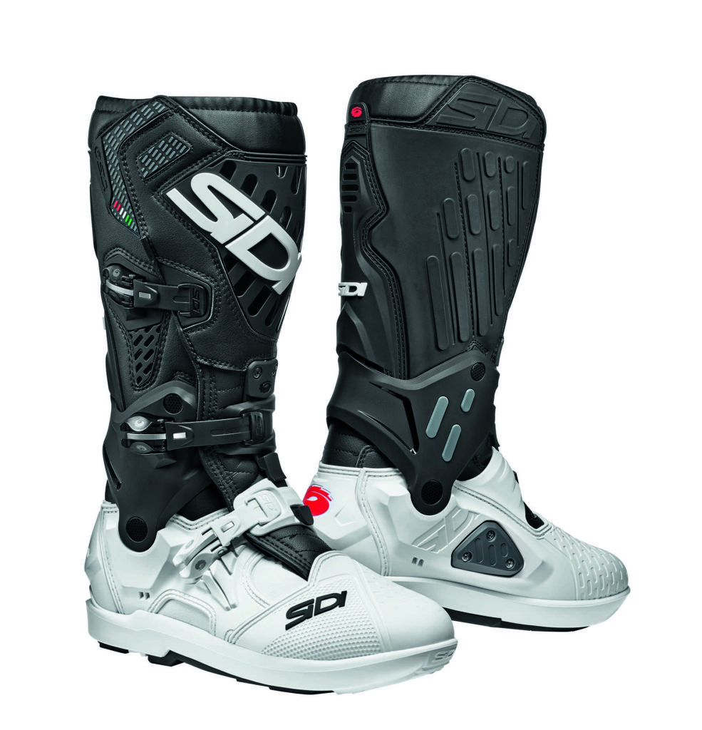 Atojo SRS bianco e nero Sidi combinazione colore colori black and white stivali stivale colori