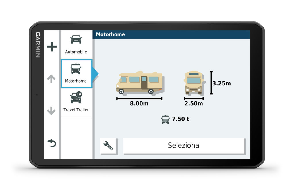 Garmin Camper 1090: la comodità della navigazione extra-large navigatore gps