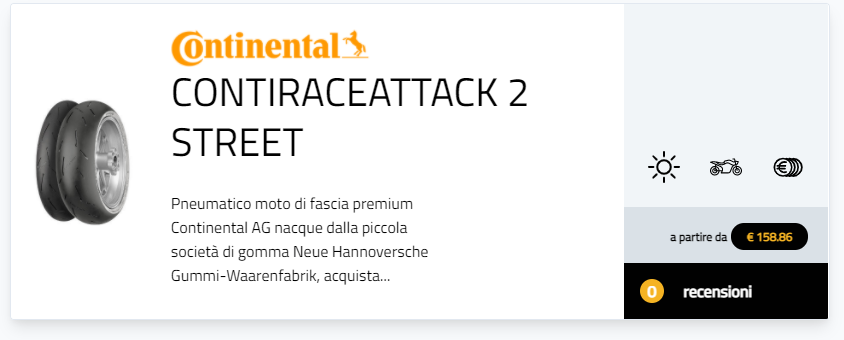 pneumatici moto Continental classifiche pneumatico moto dell'anno Ottimi risultati nella ricerca Pneumatico moto dell'anno per i Continental ContiTrailAttack 3, TKC 70, ContiScoot, ContiRaceAttack 2, ContiSportAttack 4, ContiRoadAttack 3, ContiTour recensioni pareri opinioni
