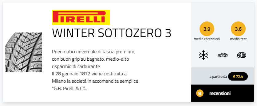 BMW Serie 8 Pirelli P Zero Cinturato P7 All Season Winter Sottozero 3