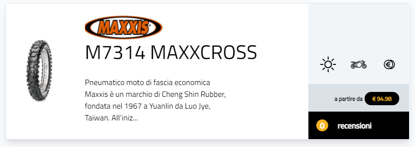 MaxxCross MX-SM Maxxis pneumatico motocross sabbia sabbioso recensioni pareri opinioni