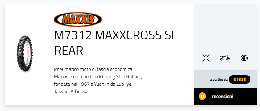MaxxCross MX-SM Maxxis pneumatico motocross sabbia sabbioso recensioni pareri opinioni