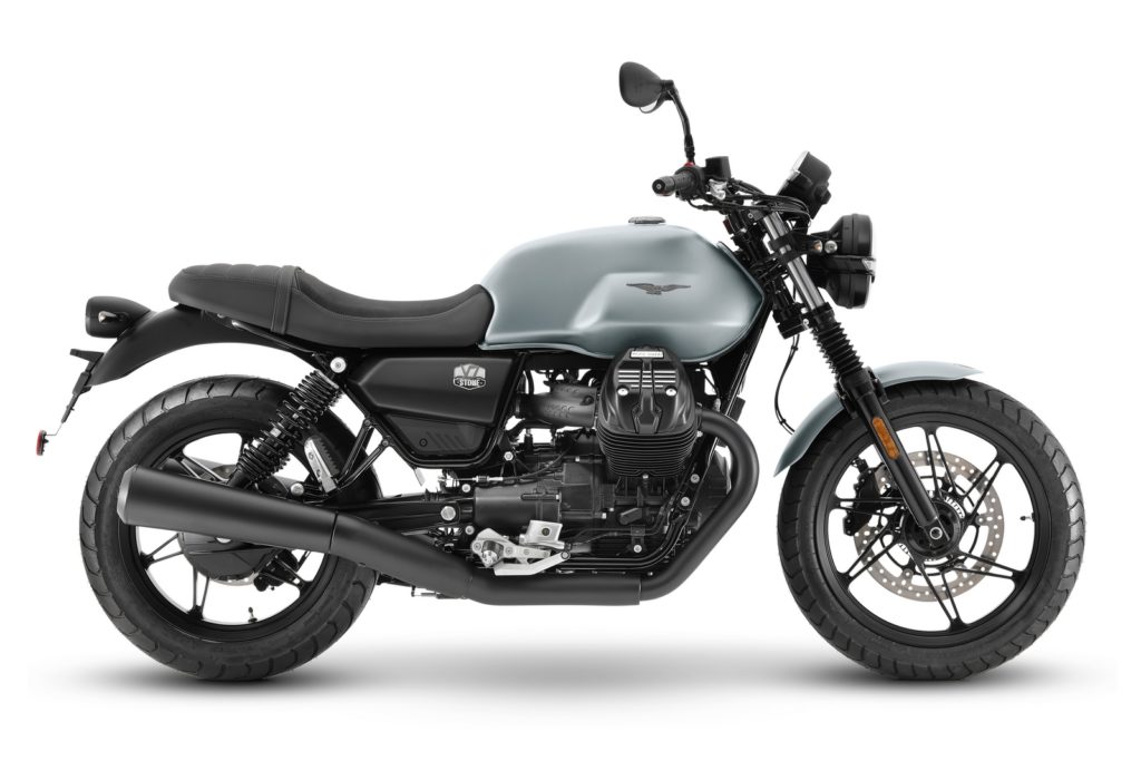 nuova Moto Guzzi V7 2021 pneumatici Dunlop Arrowmax Streetsmart
