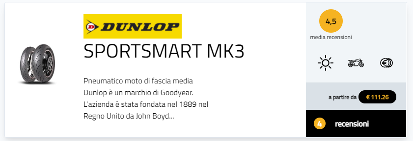 recensioni gomme dunlop Sportsmart MK3 GPR-300 Dunlop Mutant Trailmax Meridian 