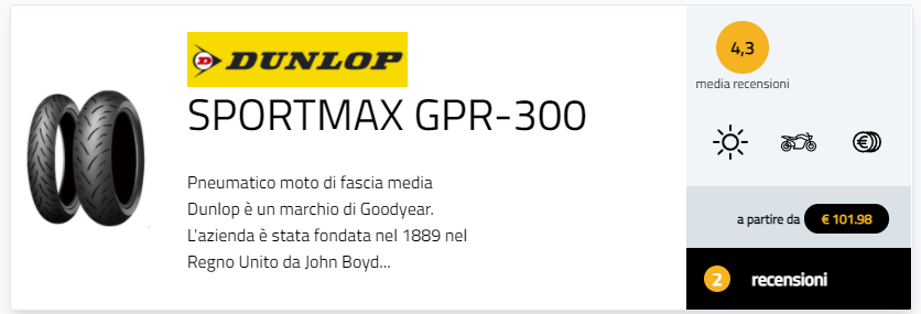  BikerX Dunlop pneumatici Scuola Federale Eliana Macrì recensioni gomme dunlop Sportsmart MK3 GPR-300 Dunlop Mutant Trailmax Meridian 