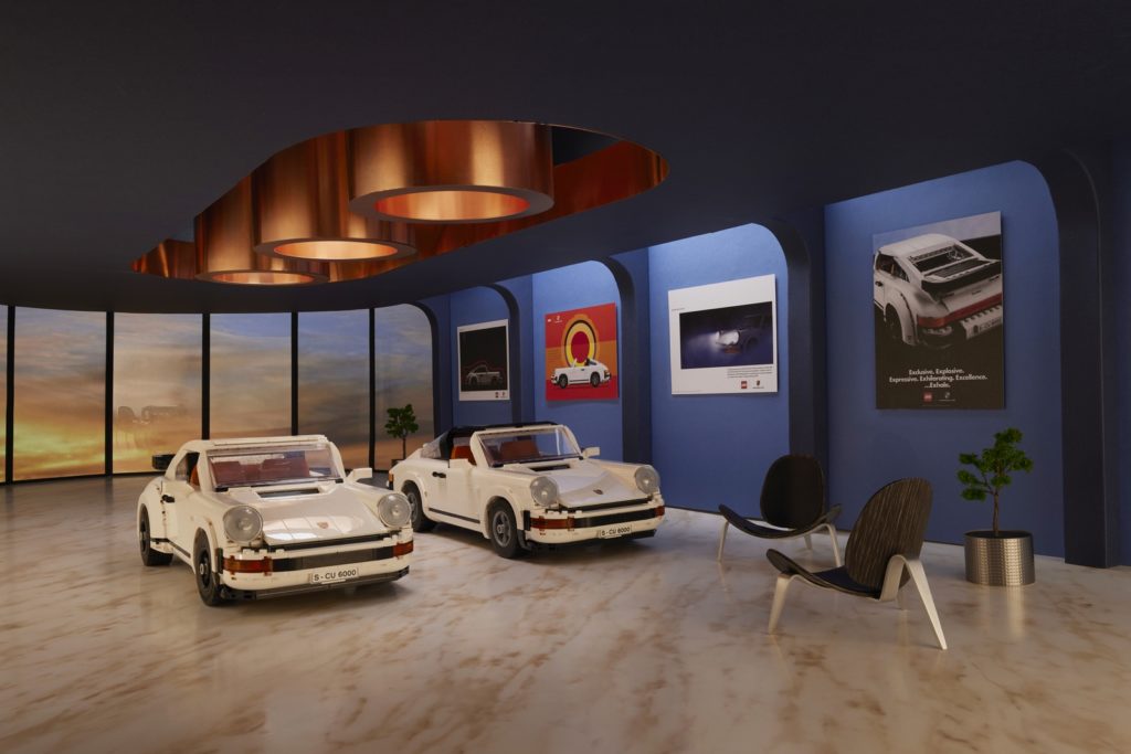 Lego Porsche 911 Turbo 911Targa Italia set due in uno prezzo 129,99 euro