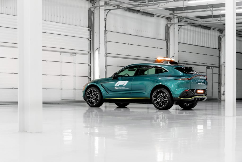 Aston Martin Safety car Formula 1 2021 Vantage nuova DBX medical car