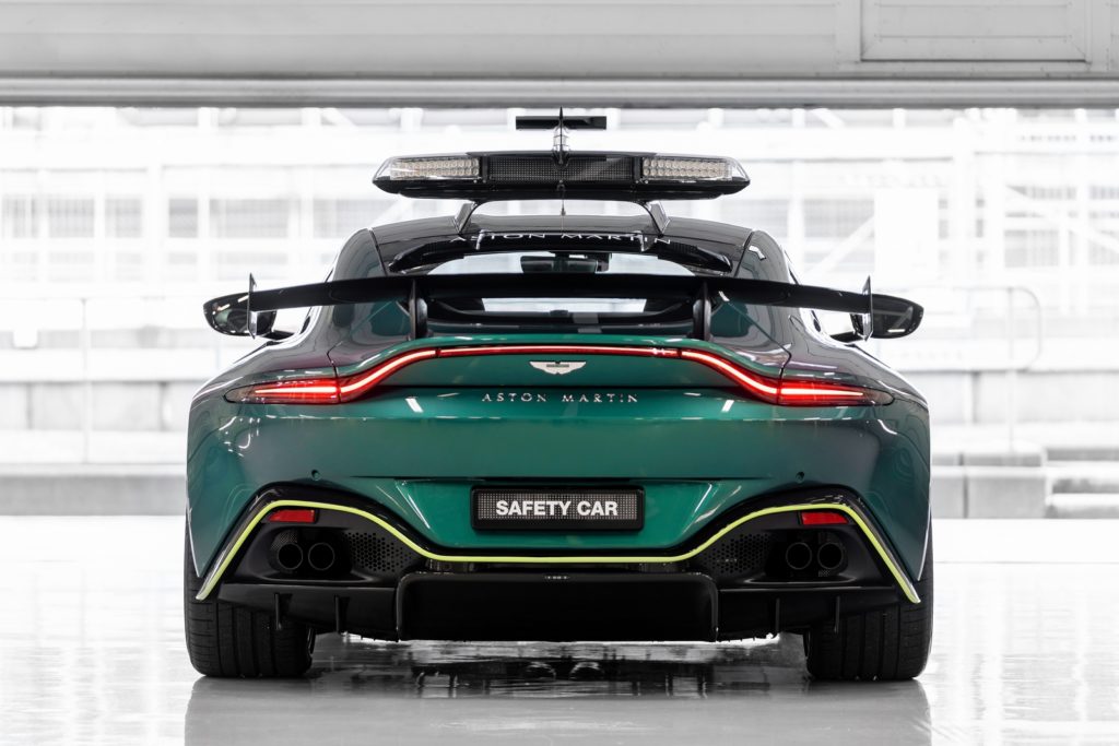 Aston Martin Safety car Formula 1 2021 Vantage nuova DBX medical car