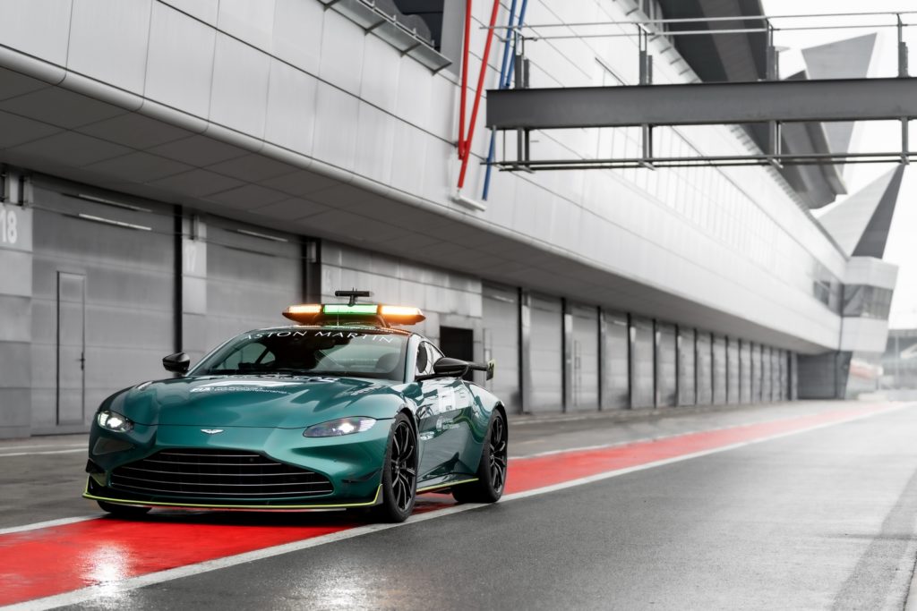 Aston Martin Safety car Formula 1 2021 Vantage nuova DBX medical car