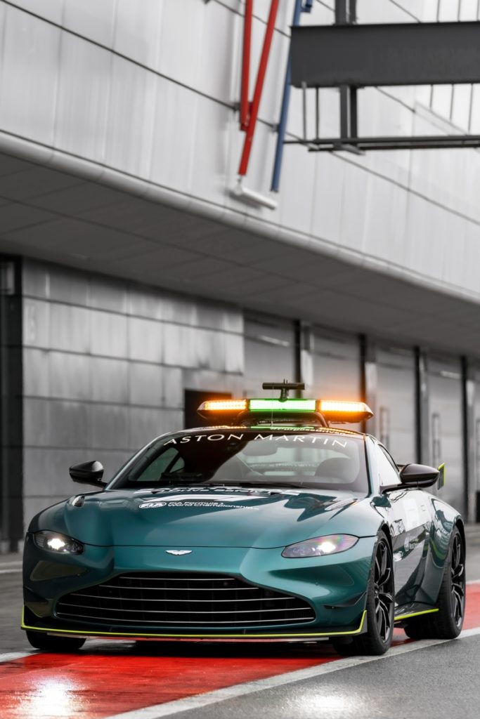 Aston Martin Safety car Formula 1 2021 Vantage nuova DBX medical car