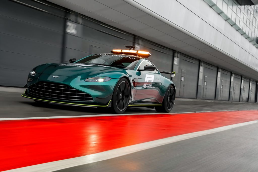 Aston Martin Safety car Formula 1 2021 Vantage nuova DBX medical car