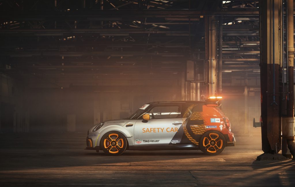 Mini Electric Pacesetter safety car Formula E John Cooper Works