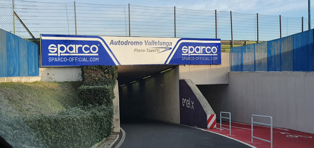 Sparco Vallelunga ACI insieme nel 70° autodromo Piero Taruffi