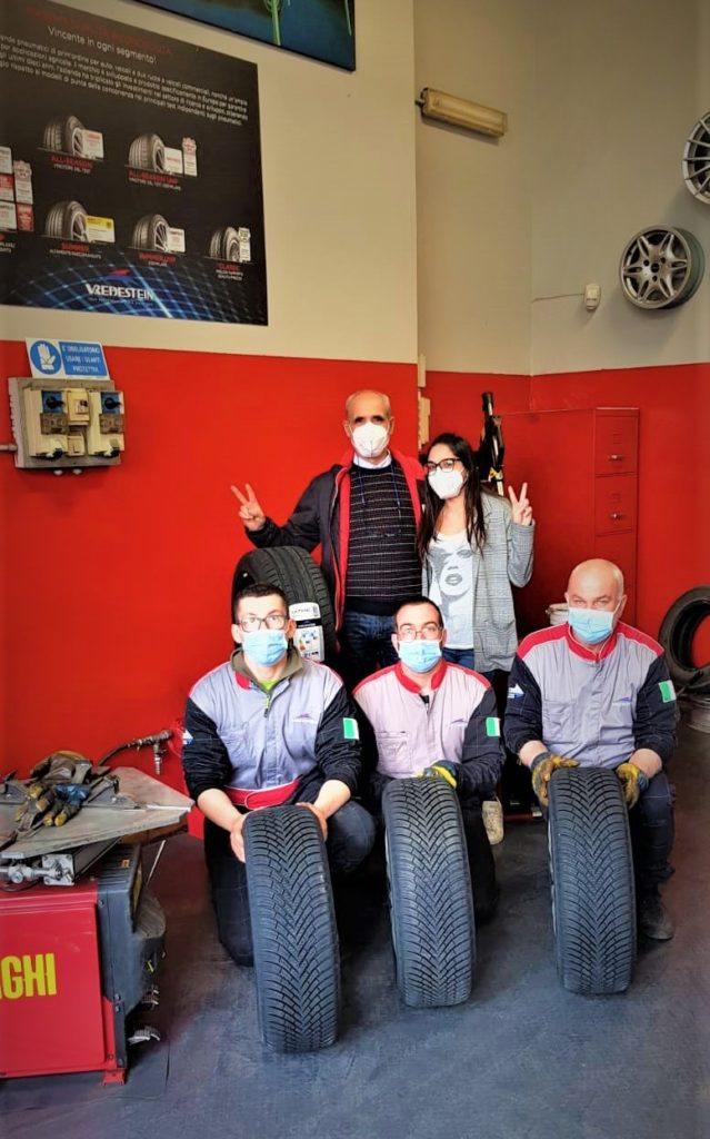 concorso Vredestein Quatrac Altina Gomme centro sicurezza 4 stagioni 