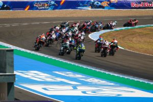 Moto2 Jerez Dunlop nuovo pneumatico posteriore soft 