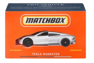  Matchbox Tesla Roadster Mattel Verso un futuro migliore veicoli die-cast