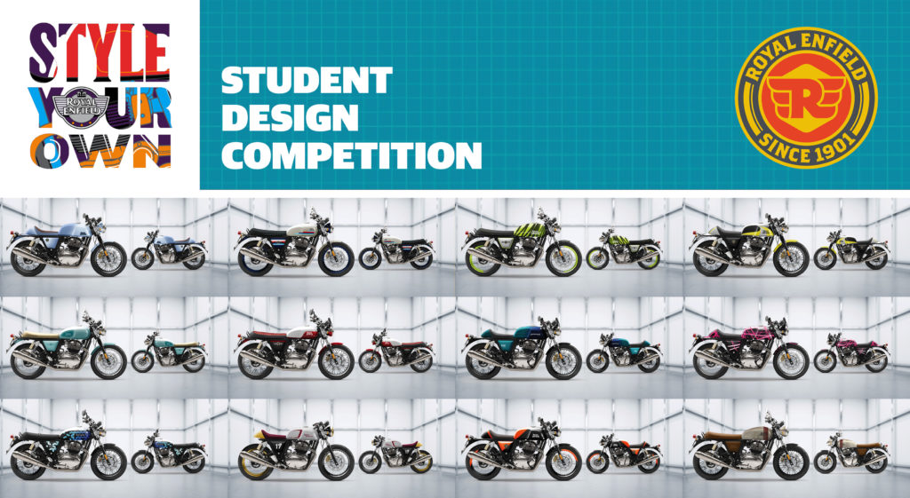 Alessio Ramundo Royal Enfield Style Your Own design studente italiano