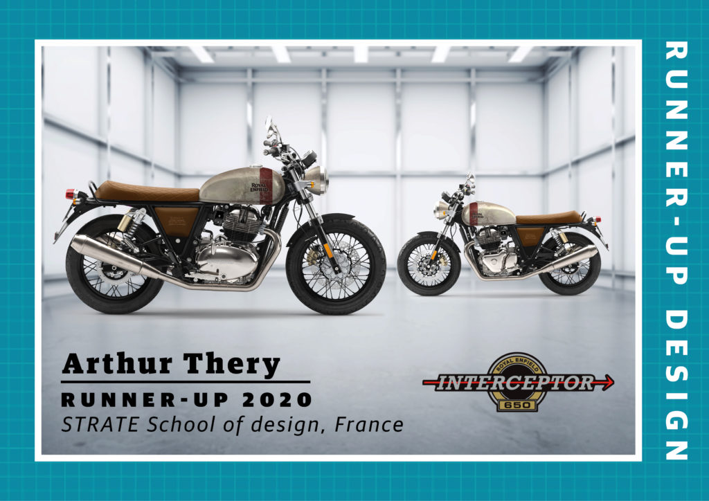 Alessio Ramundo Royal Enfield Style Your Own design studente italiano