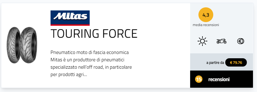 Mitas aumento prezzi pneumatici gomme moto due ruote 