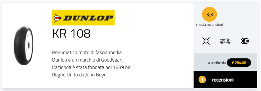 Trofei Motoestate 2021 Dunlop fornitore ufficiale pneumatici gomme