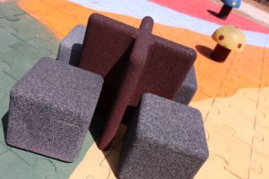 campo basket gomma riciclata PFU Pneumatici Fuori Uso Ecopneus 