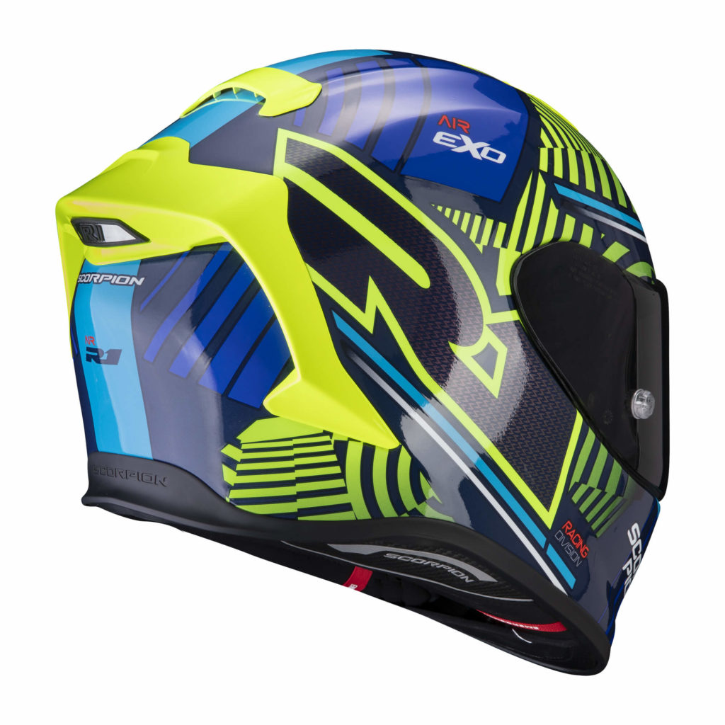 Scorpion Exo R1 Air: il casco racing, anche in replica Fabio Quartararo